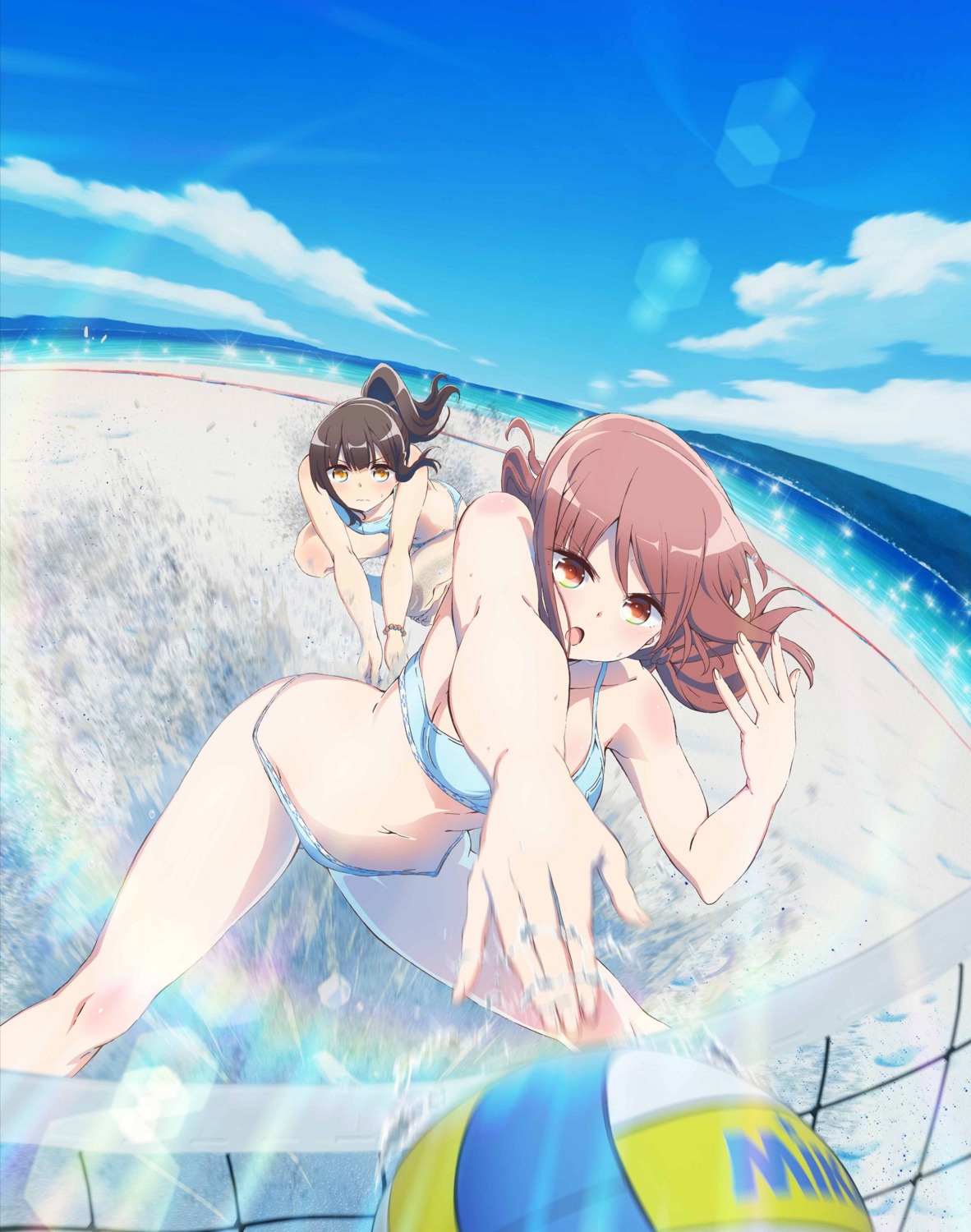 Harukana Receive Higa Kanata Oozora Haruka Bikini Swimsuits